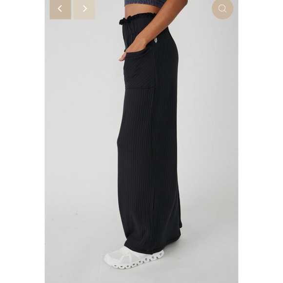 Free People Blissed Out Wide Leg Pants - Picture 7 of 7